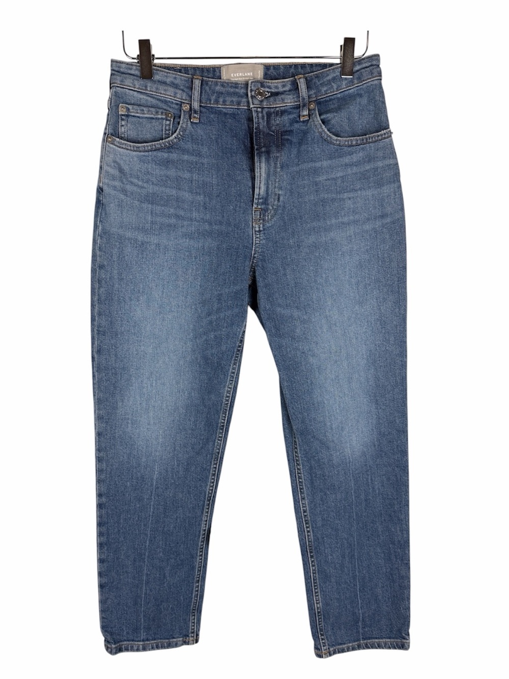Everlane High Rise Straight Leg Jeans - Picture 1 of 9